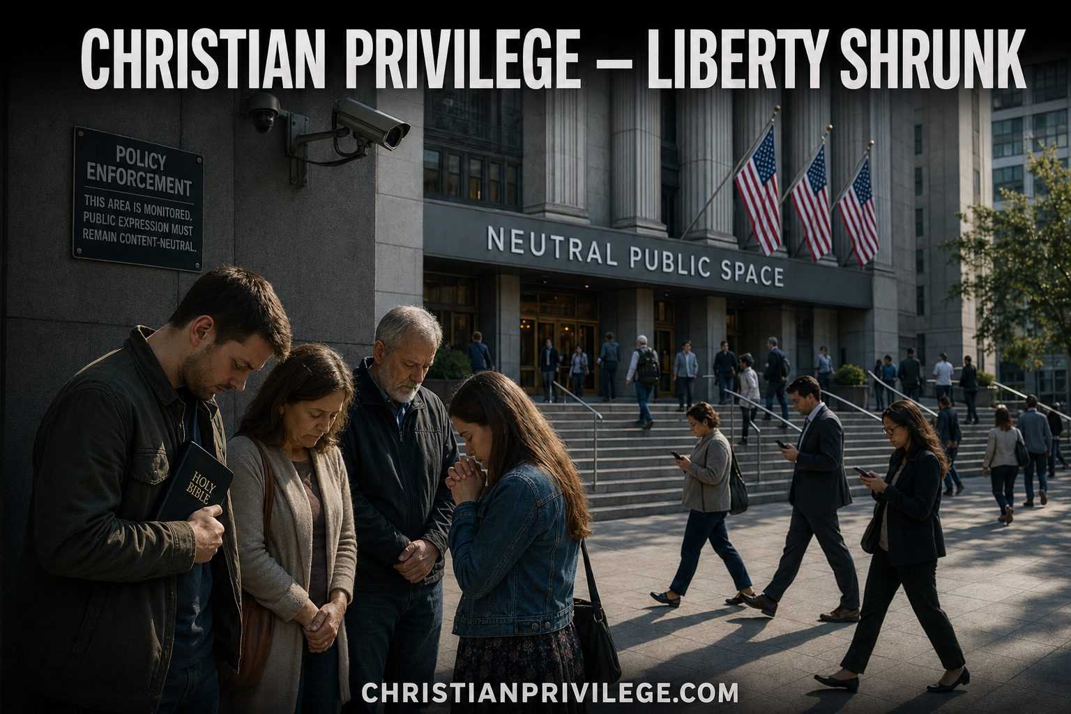 Christian Privilege Liberty Shrunk