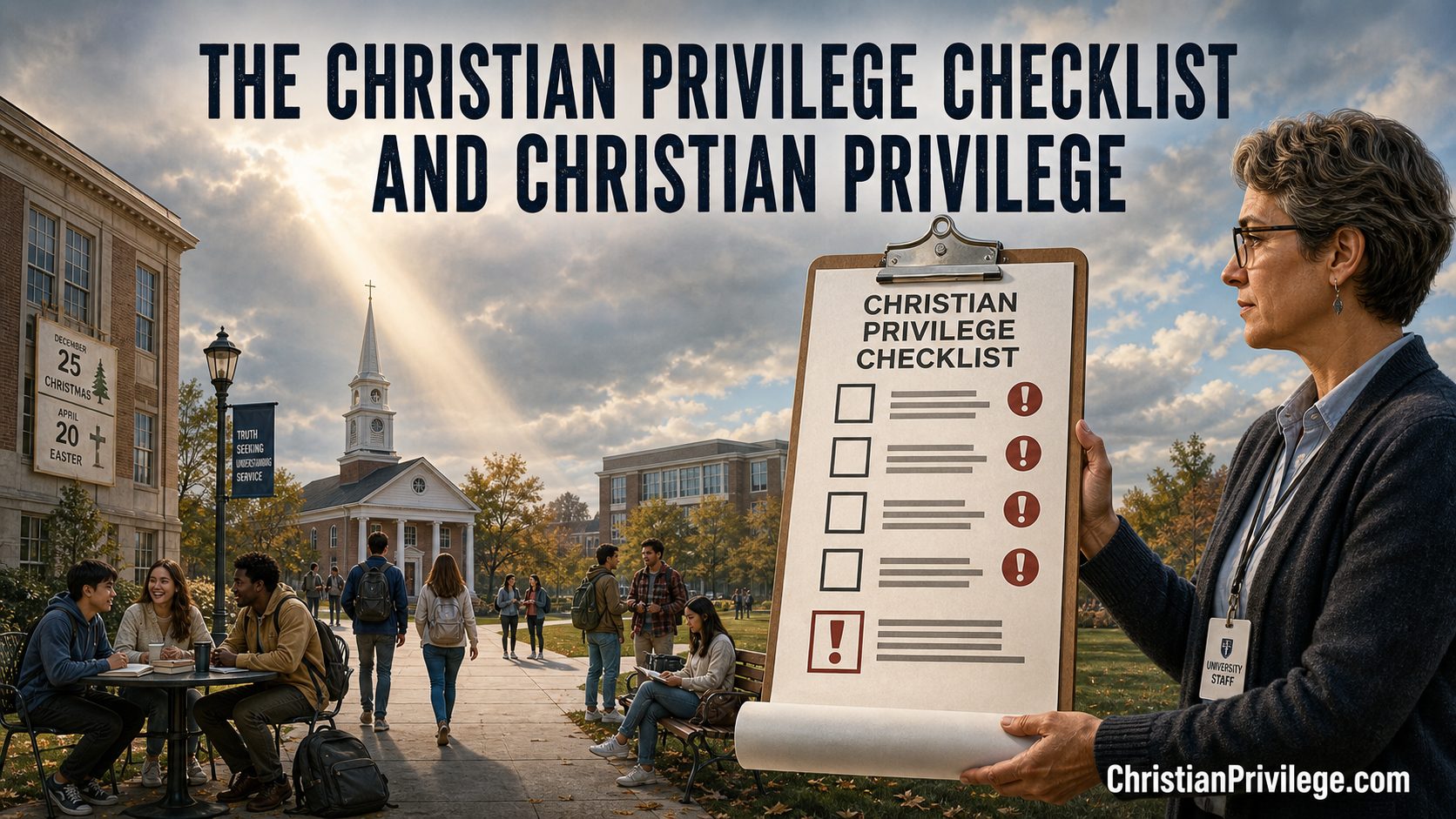 Christian Privilege Checklist
