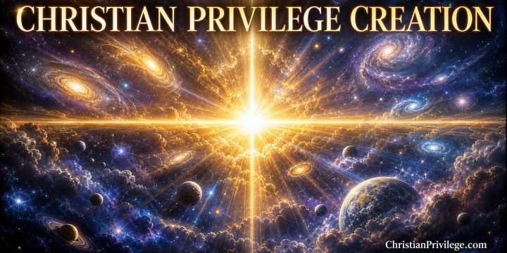Christian Privilege: God Created the Universe
