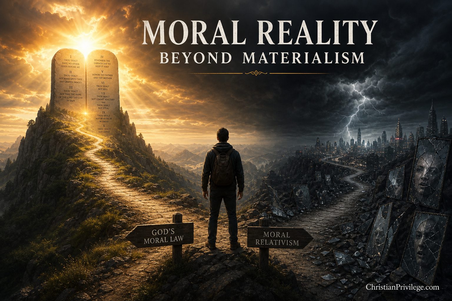 Objective Moral Standard a Christian Privilege